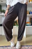 Terry B Classic Relaxed Pant Coffee Bean